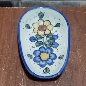 UNIKAT Hand Painted Ceramic Spoon Rest GE Erdt